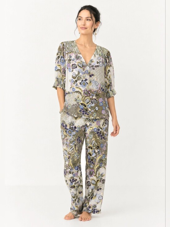 Hale Bob Tops - Hale Bob NWT Silk Pant Set Top And Pants
